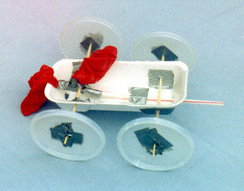Drag Car Balloon Design 120