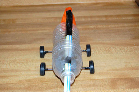 Balloon (Air) Powered Water Bottle Car – STEM Challenge/ Science Experiment  – Savy Activities