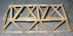 Popsicle Stick Bridge